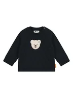 Bluzy i sweterki niemowlęce - Steiff Bluza w kolorze granatowym - miniaturka - grafika 1
