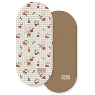 Prześcieradła dla dzieci - Prześcieradło do gondoli 2-pak Wisienkowa Zabawa, Albero Mio - miniaturka - grafika 1