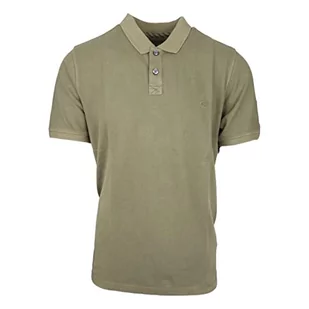 Camel Active Męska Koszulka Polo, Brązowy Olive Brown, M - Koszulki męskie - miniaturka - grafika 1