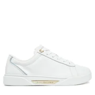 Sneakersy damskie - Sneakersy Tommy Hilfiger Chic Court Sneaker FW0FW08642 Biały - miniaturka - grafika 1
