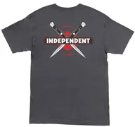 Koszulki męskie - t-shirt INDEPENDENT TOOLS OF THE TRADE HEAVYWEIGHT Charcoal - miniaturka - grafika 1