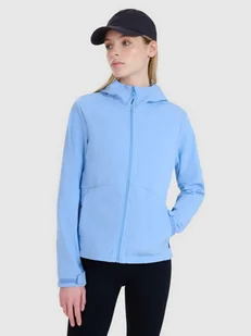 Damski softshell 4F 4FWSS25TSOFF320 - niebieski - Kurtki damskie - miniaturka - grafika 1