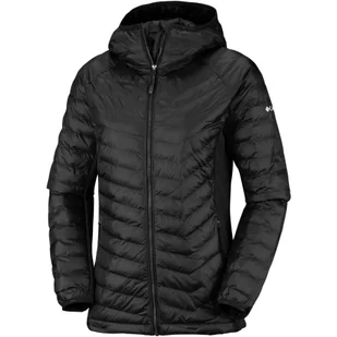 Kurtka Puchowa Damska Columbia Powder Pass Hooded Jacket - Odzież trekkingowa damska - miniaturka - grafika 1