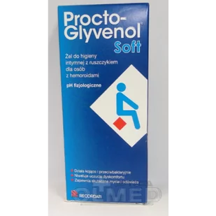 RECORDATI POLSKA SP. Z O.O. Procto-Glyvenol Soft żel do higieny intymnej dla osób z hemoroidami 180 ml 7069842 - Żele do higieny intymnej - miniaturka - grafika 1