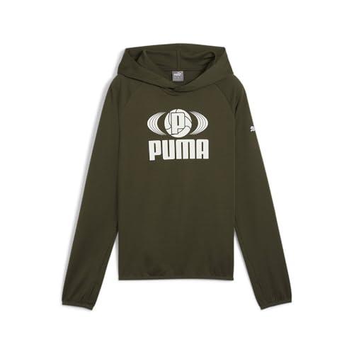 PUMA Chłopięca bluza z kapturem Active Sports Poly, lekka bluza z kapturem B