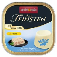 Mokra karma dla kotów - animonda Vom Feinsten Adult à la Panna Cotta Kurczak 32x100 g - miniaturka - grafika 1