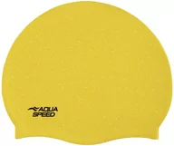 Pływanie - Czepek Pływacki Aqua Speed Reco Yellow - miniaturka - grafika 1