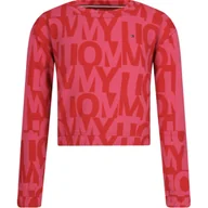 Bluzy dla dziewczynek - Tommy Hilfiger Bluza | Regular Fit - miniaturka - grafika 1