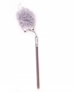 Lisek Cienkopis Z Pomponem Długopis - Cienkopisy - miniaturka - grafika 1