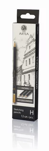 Astra Ołówek do szkicowania H Artea Astra - Przybory szkolne - miniaturka - grafika 1