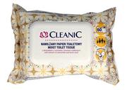 Stojaki i wieszaki na papier toaletowy - Cleanic Cleanic Nawilżany Papier toaletowy 60 szt CLEANIC 024965 - miniaturka - grafika 1