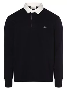 Gant - Męska koszulka polo, niebieski - Koszulki męskie - miniaturka - grafika 1