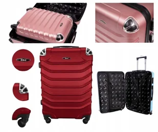 WALIZKA PODRÓŻNA DUŻA TWARDA ODPORNA POJEMNA WYJAZD 4 KOŁA RGL 66L XXL - Walizki WALIZKA PODRÓŻNA DUŻA TWARDA ODPORNA POJEMNA WYJAZD 4 KOŁA RGL 66L XXL - Walizki - miniaturka - grafika 1