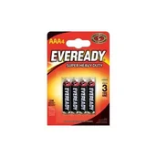Baterie i akcesoria - Bateria Eveready Super Heavy Duty Cynkowa AAA R3 Blister 4 szt. ENERGIZER - miniaturka - grafika 1