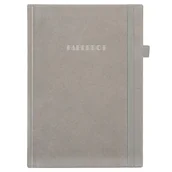 Notesy i bloczki - Paperdot, Notatnik z Gumką, Szary, Format A5, Linia, 96 Kartek - miniaturka - grafika 1