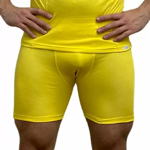 SPORT szorty - męskie .3XL .żółty - Bielizna sportowa męska - miniaturka - grafika 1