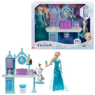 Mattel, Kraina Lodu, Figurki Elsa i Olaf lodowe przysmaki - Lalki dla dziewczynek - miniaturka - grafika 2