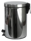 Kosze na śmieci - FENIKS - Kosz na śmieci 5 L z pedałem - nierdzewny - miniaturka - grafika 1