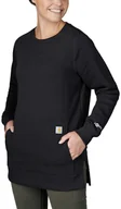 Bluzy męskie - Bluza Carhartt Force Lightweight Black - miniaturka - grafika 1