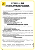 Instrukcje stanowiskowe BHP - IAA16 INSTRUKCJA BHP PRZY OBSŁUDZE URZĄDZENIA GAŚNICZEGO TYPU GSE-2XW DO GASZENIA SPRZĘTU ELEKTRYCZNEGO I ELEKTRONICZNEGO, FN - FOLIA SAMOPRZYLEPNA; (245X350MM) - miniaturka - grafika 1