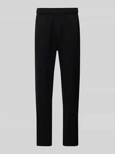 Spodnie dresowe z elastycznym ściągaczem - Spodnie sportowe męskie - miniaturka - grafika 1