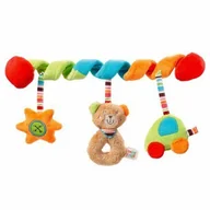 Zabawki interaktywne dla dzieci - BabyFehn Spirala mała interaktywna Oskar 26 cm - miniaturka - grafika 1