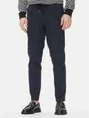 Spodnie męskie - Bugatti Chinosy 1950 76210C Granatowy Slim Fit - miniaturka - grafika 1