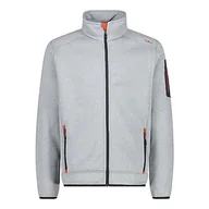 Kurtki męskie - CMP - męska kurtka Knit-Tech Aluminium-Flame, 58 - miniaturka - grafika 1