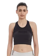Koszulki i topy damskie - Puma Evostripe Evoknit Crop top koszulka damska Black XL 58914401 - miniaturka - grafika 1