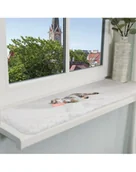 Legowiska dla kotów - Trixie Mata na parapet Nani 90 x 28 cm szara - miniaturka - grafika 1