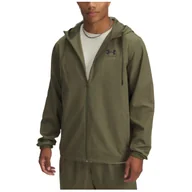 Kurtki męskie - Kurtka męska Under Armour Rival Wvn Windbreaker Rozmiar: L / Kolor: ciemnozielony - miniaturka - grafika 1