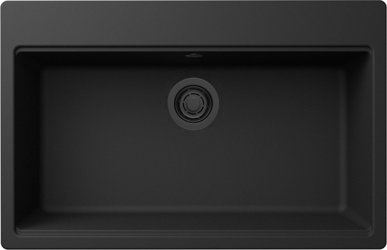 ELLECI Zlew TIME 130 nero (G40) GRANITEK (LG213040FBXCB)