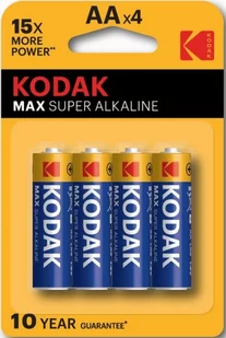 Kodak Bateria MAX AA LR6) KAA-4 4szt 309 52867 - Ładowarki i akumulatory - miniaturka - grafika 1