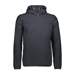 CMP Męska kurtka softshell szary antracytowy 58.0 - Kurtki męskie - miniaturka - grafika 1