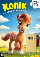 Kolorowanki, wyklejanki - Konik i przyjaciele z podwórka - Opracowanie zbiorowe - miniaturka - grafika 1