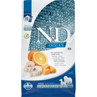 Sucha karma dla psów - Farmina N&D Ocean Adult Medium&Maxi Codfish Pumpkin Orange 2,5 kg - miniaturka - grafika 1