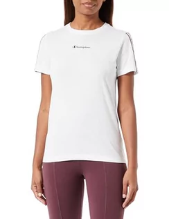 Koszulki i topy damskie - Champion T-Shirt Damski, Off White, S - grafika 1