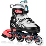 Rolki - Spokey TONY Łyżworol BK/PK 33-37 - miniaturka - grafika 1