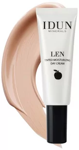 Idun Minerals Idun Minerals Light/Medium Tinted Day Cream Len Podkład 50ml - Podkłady do twarzy - miniaturka - grafika 1