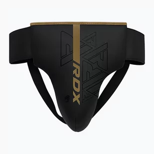 Ochraniacz krocza RDX Rex F6 Groin Guard matte golden - Ochraniacze do sportów walki - miniaturka - grafika 1