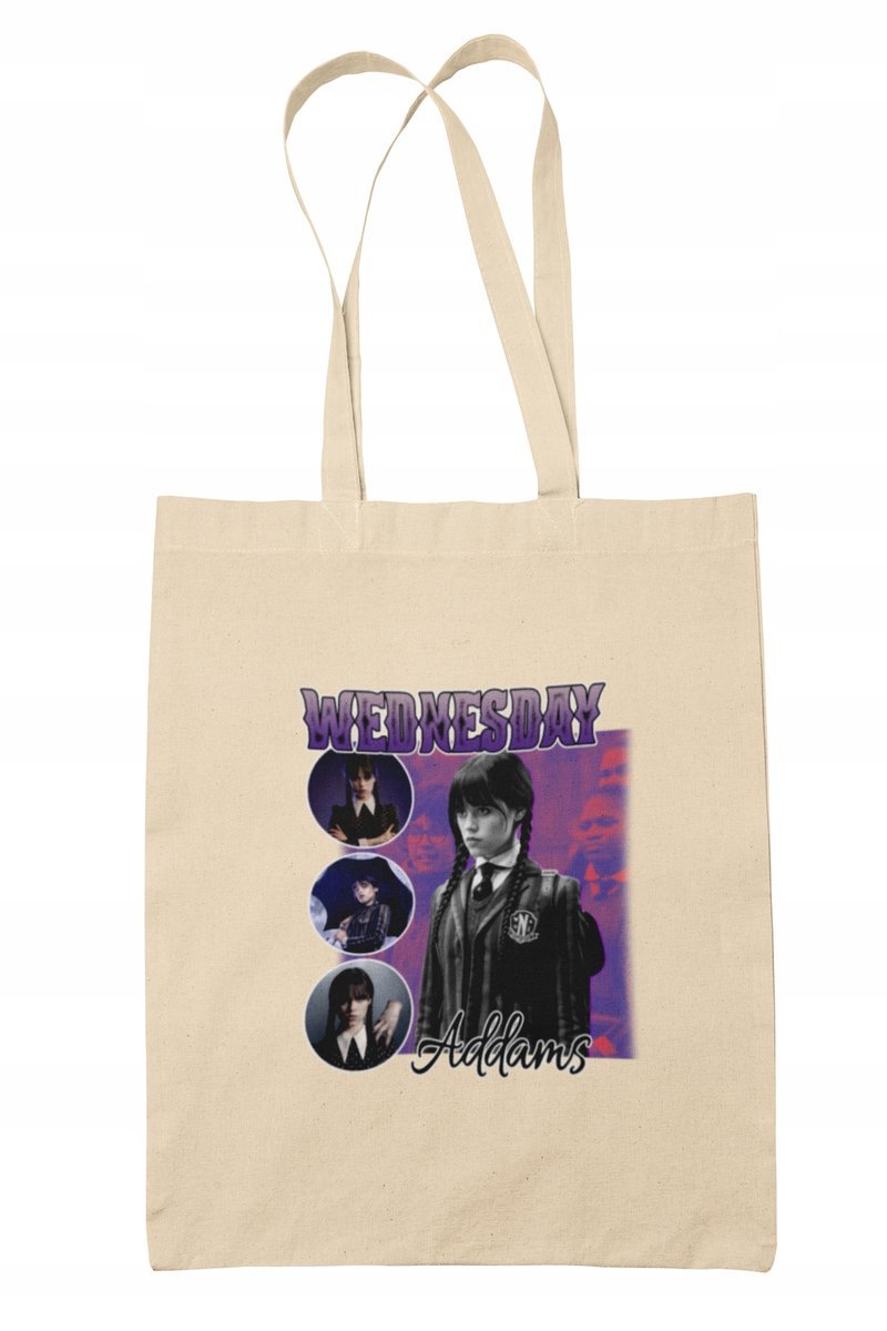 Torba Shopper-materiał-na ramie RĄCZKA ENID SERIAL