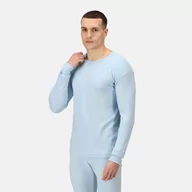 Koszulki sportowe męskie - Regatta Professional Męska Koszulka z Długim Rękawem Thermal Niebieski, Rozmiar: XL - miniaturka - grafika 1