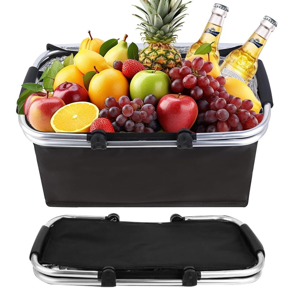 YANGUN Kosz na zakupy składany 18 l