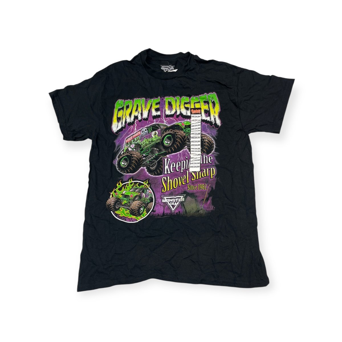 Koszulka T-shirt męski okrągły dekolt SPENCER'S MONSTER VAM M