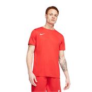 Koszulki sportowe męskie - Nike, Koszulka męska, Park VII BV6708 657, czerwony, rozmiar L - miniaturka - grafika 1