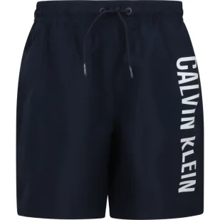 Calvin Klein Swimwear Szorty kąpielowe Regular Fit - Spodnie i spodenki dla chłopców - miniaturka - grafika 1
