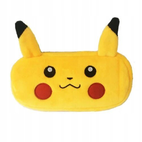 Piórnik Pikachu Pluszowy Pokémon Etui Szkolne Dzieci 21x11cm
