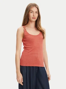 Morgan Top 251-DIDONI Różowy Slim Fit - Koszulki i topy damskie - miniaturka - grafika 1