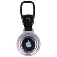 Akcesoria do nawigacji - Bizon Etui Case Locator Magnetic do Apple AirTag, fioletowe - miniaturka - grafika 1