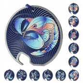 Korkociągi i otwieracze - Otwieracz Stalowy Do Butelek Kapsli Zodiak Rak - miniaturka - grafika 1